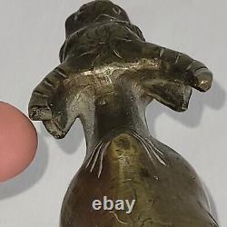 05K8 ANCIENNE SCULPTURE STATUE BRONZE BUFFLE CHINE VIETNAM INDOCHINE XIXe SIECLE