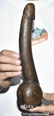 10.8 Chine ancienne montagne rouge culture jade sculpture orgue phallus statue