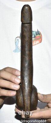 10.8 Chine ancienne montagne rouge culture jade sculpture orgue phallus statue