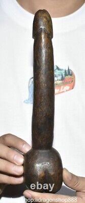10.8 Chine ancienne montagne rouge culture jade sculpture orgue phallus statue