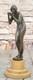 10 Bronze Laiton Ancien Rome Imp&eacute;riale Femme Eau Sculpture Statue Cadeau D&eacute;cor