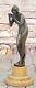 10 Bronze Laiton Ancien Rome Impériale Femme Eau Sculpture Statue Cadeau Décor