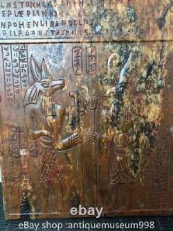 11.2 Chine montagne rouge culture ancienne jade sculpture Egypte Tableau statue
