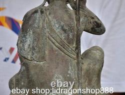 12.4 ancienne statue tibétaine en bronze statue sculpture de je Tsongkhapa