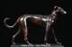 12.6'' Ancienne Dynastie Bronze Dor&eacute; 12 Zodiaque Animal Chien Statue Sculpture