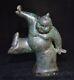 12 Chine Ancienne étagère En Bronze Japon Sumo Nihomi Statue Sculpture