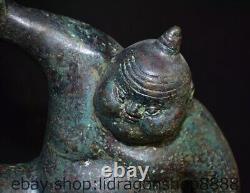 12 Chine ancienne étagère en bronze Japon Sumo nihomi statue sculpture