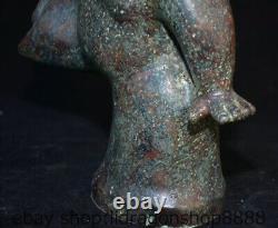 12 Chine ancienne étagère en bronze Japon Sumo nihomi statue sculpture