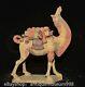 13.2 Ancienne Chine Tang Tricolore Tao Dynastie Animal Camel Statue Sculpture