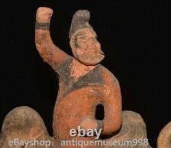 16.4 Chine ancienne Tang tricolore Tao dynastie Hu chameau statue sculpture