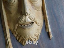 1936 ancien tableau TETE visage JESUS CHRIST PLATRE HANAK FR sculpture HANA KFR