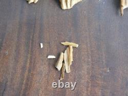 1936 ancien tableau TETE visage JESUS CHRIST PLATRE HANAK FR sculpture HANA KFR