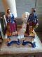 2 Bouquetières Sculptures Statues Anciennes 39 Cm 19 Siècle Porcelaine Paris