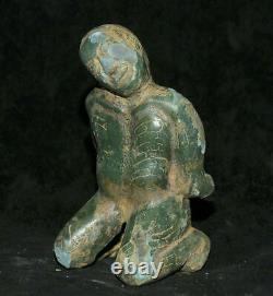 3,6 Collectez la sculpture de statue humaine de la dynastie en bronze ancien
