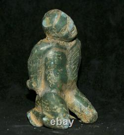 3,6 Collectez la sculpture de statue humaine de la dynastie en bronze ancien