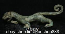 6.8 Chine ancienne dynastie de bronze Pi xiu animal Kirin statue sculpture