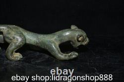 6.8 Chine ancienne dynastie de bronze Pi xiu animal Kirin statue sculpture