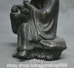 6 Statue d'un célèbre maître thé bronze dans l'ancienne Chine