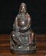 7.2 Ancienne Dynastie De Bronze Chinois Général Guan Gong Yu Statue Sculpture