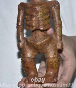 8.6 ancienne statue en os de la dynastie des sculptures de jade en Chine