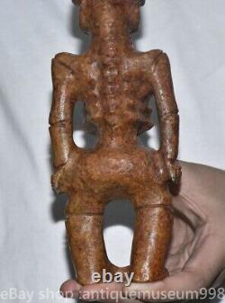8.6 ancienne statue en os de la dynastie des sculptures de jade en Chine