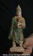 8.8 Ancienne Chine Tang Sancai Tao Dynastie Figure Fan Statue Sculpture