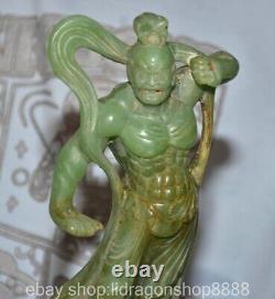 8 Chine ancienne sculpture de jade fuodomiya, statue de bouddha d'akrana
