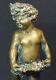 Aa Sculpture Ancienne Statuette Bacchus Enfant Bronze 2.4kg29cm Statue Signée