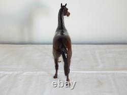 ANCIENNE Grande SCULPTURE Statue Animalière CHEVAL en Céramique