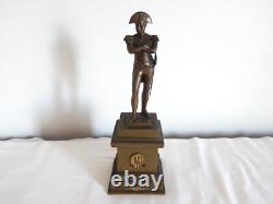 ANCIENNE SCULPTURE Statue en BRONZE Napoléon Bonaparte avec son épée