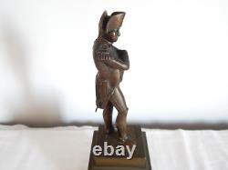 ANCIENNE SCULPTURE Statue en BRONZE Napoléon Bonaparte avec son épée
