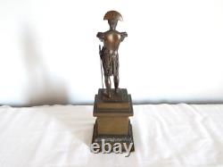 ANCIENNE SCULPTURE Statue en BRONZE Napoléon Bonaparte avec son épée