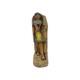 Ancienne Statue Égyptienne Pierre Roi Toutankhamon Sculpture Hiéroglyphique