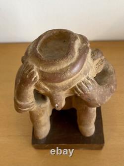 ANCIENNE STATUE SCULPTURE STATUETTE pré colombienne MEXIQUE AZTEQUE TERRE CUITE