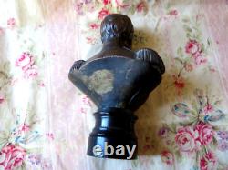 ANCIEN BUSTE EN BRONZE NAPOLEON EN UNIFORME XIXème