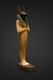Ancien Dieu Égyptien Anubis Chacal Après La Vie Souterraine Statue Sculpture