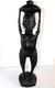 Ancien Grande Statue Sculpture Femme Porteuse De La Vie Congo, Art Africain 53cm