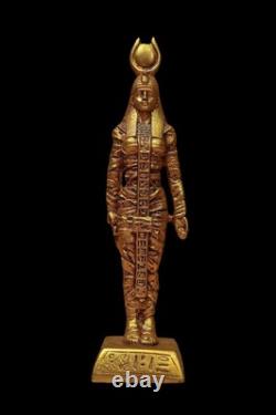 ANTIQUITÉS EGYPTIENNES ANCIENNES UNIQUES grande statue sculpture Isis