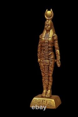 ANTIQUITÉS EGYPTIENNES ANCIENNES UNIQUES grande statue sculpture Isis