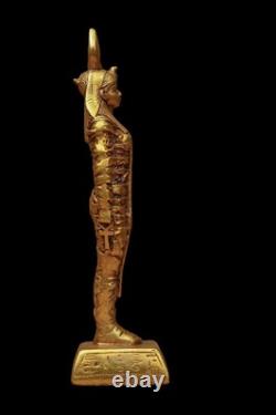 ANTIQUITÉS EGYPTIENNES ANCIENNES UNIQUES grande statue sculpture Isis