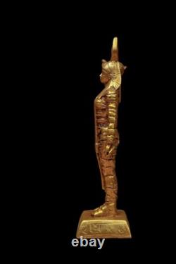 ANTIQUITÉS EGYPTIENNES ANCIENNES UNIQUES grande statue sculpture Isis