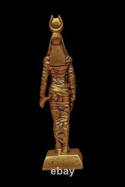 ANTIQUITÉS EGYPTIENNES ANCIENNES UNIQUES grande statue sculpture Isis