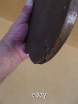 Allégorie Ancien bas relief en bois durci ébonite d'époque Napoléon III