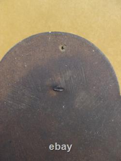 Allégorie Ancien bas relief en bois durci ébonite d'époque Napoléon III