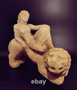 Allemagne Ancienne Belle Sculpture Statue Terre Cuite Ernst Yelin 1900-1991