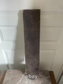 Ancien Bas Relief Bois Sculpté Sculpture Statue Jésus Joseph Apôtre Pierre OURO