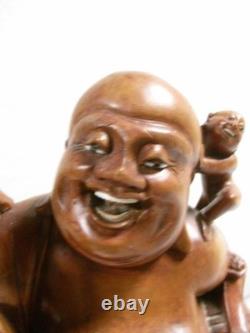 Ancien Bouddha Aux Enfants Statue Sculpture En Bois Art Asiatique Buddha Ancien Bouddha Aux Enfants Statue Sculpture En Bois Art Asiatique Buddha