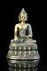 Ancien Bouddha Bronze Statue Tibetan Chinese Buddha Sculpture Silver
