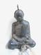 Ancien Bouddha Sculpture Statue Religieuse Platre Religious Buddha