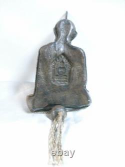 Ancien Bouddha Sculpture Statue Religieuse Platre Religious Buddha